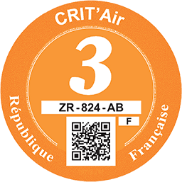 Certificat qualité de l’air classe trois